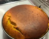簡単、HMとかぼちゃのケーキメイプル風味作り方8写真