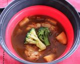 メリークリスマス☆鶏もも肉のカレー煮作り方5写真