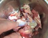 鳥モツ煮(あるいはモッシグ)と銀皮油煮作り方13写真