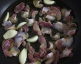 鳥モツ煮(あるいはモッシグ)と銀皮油煮作り方14写真