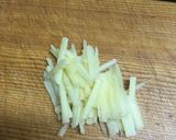 鳥モツ煮(あるいはモッシグ)と銀皮油煮作り方15写真
