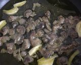 鳥モツ煮(あるいはモッシグ)と銀皮油煮作り方22写真