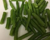 【おすすめ】いんげんの焼肉とカルビ飯作り方1写真