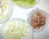 白菜鶏むね肉豆乳のクリーム煮♪簡単咳に作り方9写真