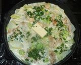 白菜鶏むね肉豆乳のクリーム煮♪簡単咳に作り方23写真