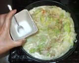 白菜鶏むね肉豆乳のクリーム煮♪簡単咳に作り方20写真