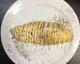 鳥モツのオムレツ作り方5写真