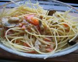 タイカレーで　スパゲッティーグラタン作り方4写真