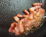 本格的。(o^^o)♪カルボナーラ。作り方1写真