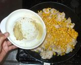 簡単クリーム煮♪鶏肉とほうれん草と豆乳作り方13写真