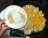 簡単クリーム煮♪鶏肉とほうれん草と豆乳作り方13写真