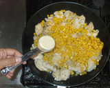 簡単クリーム煮♪鶏肉とほうれん草と豆乳作り方14写真