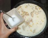 簡単クリーム煮♪鶏肉とほうれん草と豆乳作り方16写真