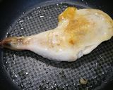 簡単！クリスマスチキン☆オニオンソース作り方2写真