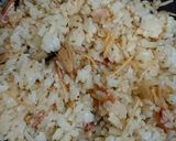 なめ茸inのガリバタ炒飯♡*｡ﾟ作り方6写真