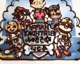 パウパトロールのケーキ♡ᵕ̈*⑅作り方4写真