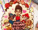 パウパトロールのケーキ♡ᵕ̈*⑅作り方6写真