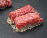 おせち彩る☆牛肉の紅白巻き作り方4写真