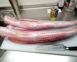 シャークジャーキー作り方1写真