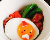 半熟目玉焼きのサンタクロース作り方6写真