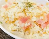 なめ茸inのガリバタ炒飯♡*｡ﾟ作り方7写真