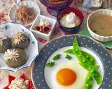 12月24日 蒸し目玉焼き朝食作り方7写真