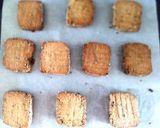 酒粕と胡麻のアイスボックスクッキー♪作り方5写真