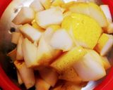 レンジだけで簡単！洋梨のコンポート作り方1写真