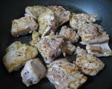 ヤッサ風鶏もも肉のレモンマスタード煮作り方3写真