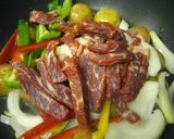 じゃがいもと牛肉のメキシカン炒め作り方5写真