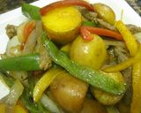 じゃがいもと牛肉のメキシカン炒め作り方6写真