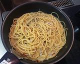 じゃこと青のりペペロンチーノパスタ作り方3写真
