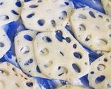 鶏ももをサンドした蓮根フライ作り方5写真