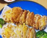 鶏ももをサンドした蓮根フライ作り方13写真