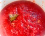 たらばと紅ずわい蟹のトマトクリームパスタ作り方1写真