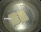 抹茶ミルク餅作り方1写真