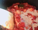 たらばと紅ずわい蟹のトマトクリームパスタ作り方8写真