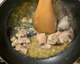 鯖缶ペペロンチーノ(和風)作り方3写真