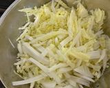 白菜のレモンガーリック和え作り方1写真