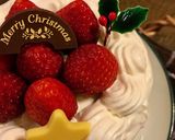 クリスマス☆ミ 苺の生クリームケーキ作り方12写真