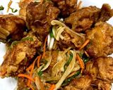 鳥唐揚げの三杯酢作り方5写真
