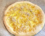 手捏ね！じゃこと大葉のにんにくチーズピザ作り方11写真