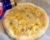手捏ね！じゃこと大葉のにんにくチーズピザ作り方12写真