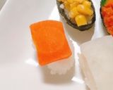 1歳バースデー♥お寿司風離乳食プレート作り方1写真