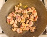 簡単。チキンのトマトバジルパスタ作り方4写真