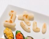 1歳バースデー♥お寿司風離乳食プレート作り方9写真