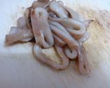 いかとピーマンのオイスターソース炒め作り方2写真