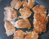 簡単ジューシー！鶏もも肉のパン粉焼き作り方4写真