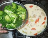 鶏むね肉の豆乳スープ♪簡単野菜コンソメ作り方20写真
