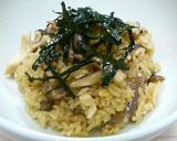 低カロリー★きのこと鶏の炊き込みご飯作り方4写真